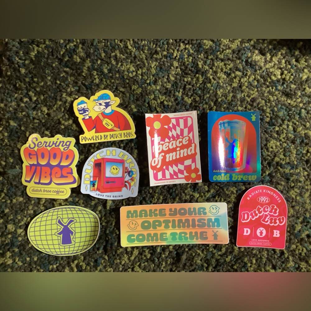 Dutch Bros Sticker Pack
